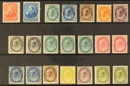 1893-1902 MINT QUEEN VICTORIA ISSUES  An Attractive Group With 1893 20c And 50c "Widow Head", 1897-98 "Maple Leaf" 1c, 5 - Other & Unclassified