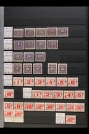 POSTAGE DUES  1906-78 FINE MINT / NEVER HINGED MINT Incl. 1906-28 To 10c Plus 2c & 5c Shades, 1930-2 To 5c, 1933-4 2c, 4 - Autres & Non Classés