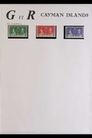 1937-50 VERY FINE MINT COLLECTION  Includes 1938-48 Definitive Set Of 14, 1948 RSW Set, 1949 UPU Set, 1950 Definitive Se - Cayman Islands