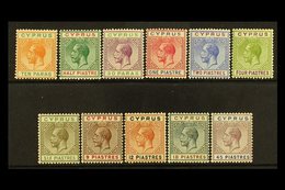 1912-15  (wmk Mult Crown CA) KGV Definitives Complete Set, SG 74/84, Very Fine Mint. (11 Stamps) For More Images, Please - Other & Unclassified