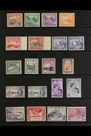 1938-49 NHM ASSEMBLY  An All Different Assembly With 1938-51 Range To £1 (incl 2½pi Ultramarine), 1948 Royal Silver Wedd - Other & Unclassified