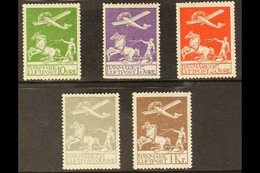 1925-29  Air Complete Set (SG 224/28, Facit 213/17, Michel 143/45 & 180/81), Fine Mint, 15o & 25o With Some Short Perfs, - Altri & Non Classificati