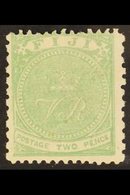 1888  2d Green Perf 12½ X 10, SG 49a, Very Fine Mint, One One Other Mint Example Recorded And Unpriced By SG. For More I - Fidschi-Inseln (...-1970)