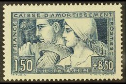 1928  1fr50 + 8fr50 Type III, Le Travail, Yv 252b, Very Fine Mint. For More Images, Please Visit Http://www.sandafayre.c - Autres & Non Classés