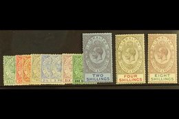 1921-27  King George V (watermark Multi Script CA) Complete Definitive Set, SG 89/101, Fine Mint. (11 Stamps) For More I - Gibilterra