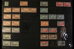 1938-51 MINT DEFINITIVES  A Mostly Fine Mint Lightly Duplicated Assembly With Values From ½d To 10s, Includes For Exampl - Gibilterra