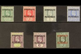 1911  Set Complete, SG 1/7, Mint Fresh Appearing, A Couple Of Stamps With Minor Gum Toning (7 Stamps) For More Images, P - Gilbert & Ellice Islands (...-1979)