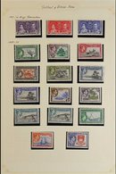 1937-49 MINT KGVI COLLECTION.  A Delightful Collection, Complete For A "Basic" Complete Run From Coronation To UPU, SG 4 - Isole Gilbert Ed Ellice (...-1979)