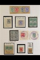 OCEAN / BUTARITARI ISLAND POSTMARK SELECTION  1910s very Fine Used Group Of Stamps Cancelled With "Butaritari" Or "Ocean - Îles Gilbert Et Ellice (...-1979)