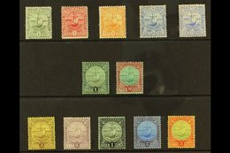 1906-11  "Badge Of The Colony" All Three Sets Complete, SG 77/88, Plus The 2½d Ultramarine Shade, SG 80a, Fine Mint. (12 - Grenade (...-1974)