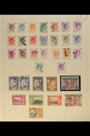 1863 - 1997 CHIEFLY USED COLLECTION  A Small, Mostly Used Collection Presented On Pages With QV Ranges To 50c On 48c, KE - Andere & Zonder Classificatie