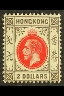1912-21  (wmk Mult Crown CA) $2 Carmine-red And Grey-black, SG 113, Very Fine Mint. For More Images, Please Visit Http:/ - Autres & Non Classés