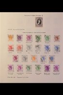 1953-1996 USED COLLECTION  On Leaves, ALL DIFFERENT, Includes 1954-62 QEII Set With All Listed Shades, 1962-73 Annigoni  - Autres & Non Classés