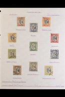 JAIPUR  1932-46 Complete Set inscribed "POSTAGE & REVENUE"  Plus 6a pale Blue Shade, SG 58/67, 67a, Very Fine Used (11 S - Sonstige & Ohne Zuordnung