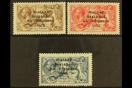 1922  Dollard Seahorses Set, SG 17/21, Fine Mint, The 5s On Pseudo-laid Paper. (3) For More Images, Please Visit Http:// - Other & Unclassified