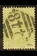 GB USED IN  1873-80 4d Sage-green, SG 153, Plate 15, With "448" In Diamond Cancel (Wexford). For More Images, Please Vis - Other & Unclassified