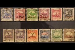 OCCUPATION OF PALESTINE  OBLIGATORY TAX. 1949 Overprinted Complete Set, SG PT35/46, Fine Used (12 Stamps) For More Image - Jordan