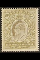 1903  20r Grey And Stone, Wmk CA, Ed VII, SG 15, Fine Mint, Glazed Gum. Scarce Stamp. For More Images, Please Visit Http - Vide
