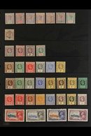 1890-1954 FINE MINT  All Different Collection. With QV 1890 Set To 1s, Plus 1897 2½d Jubilee; KEVII Range To 1s; KGV Ran - Leeward  Islands