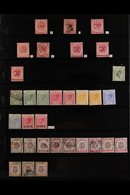 1867-1970's INTERESTING MINT & USED RANGES  With Light Duplication On Stock Pages, Includes FMS 1922-34 $100 Revenue Use - Other & Unclassified
