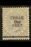 1891  1891 1c On 6c Lilac (Type 37), SG 47, Very Fine Mint. For More Images, Please Visit Http://www.sandafayre.com/item - Other & Unclassified