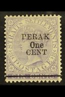 1891  1891 1c On 6c Lilac (Type 37), SG 47, Very Fine Mint. For More Images, Please Visit Http://www.sandafayre.com/item - Altri & Non Classificati