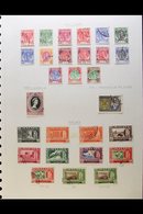 KELANTAN  1948-86 Complete Very Fine Used Collection, Includes 1948 RSW And 1949 UPU Sets, 1951-55 Complete Defin Set, 1 - Sonstige & Ohne Zuordnung