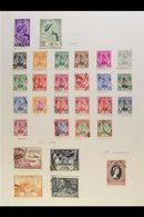 SELANGOR  1948-86 Complete Fine Used Collection Which Includes 1948 RSW Set, 1949-55 Definitive Set, 1949 UPU Set, 1957- - Other & Unclassified