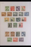 1937-1965 COLLECTION OF USED SETS  Presented On Album Pages & Includes The 1938-43 Pictorial Set, 1948-53 Self Govt Opt' - Malta (...-1964)
