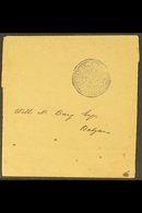 POSTAGE PAID NEGATIVE MARK  Entire Wrapper Addressed To Will Bay, Balzan, Franked With ¼d Postage Paid Negative (MSC PP¼ - Malta (...-1964)