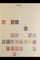 1858-1904 VALUABLE MINT COLLECTION.  An Attractive Mint Collection Presented On A Series Of Printed "Imperial" Album Pag - Maurice (...-1967)