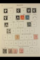 1858-1935 MINT COLLECTION  Presented On "New Ideal" Printed Album Pages. Includes 1858 Imperf Vermillion & Unissued Blue - Mauritius (...-1967)