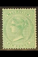 1863  6d Blue Green, Wmk CC, SG 65, Fine Mint. For More Images, Please Visit Http://www.sandafayre.com/itemdetails.aspx? - Maurice (...-1967)