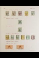 1900 -  1907 SUPERB MINT ONLY COLLECTION  Lovely Fresh Collection Of Mostly Complete Sets Including 1900 Vals To 2r 50 I - Mauritius (...-1967)