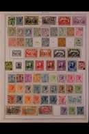 1880-1980 ALL DIFFERENT COLLECTION.  An Attractive, ALL DIFFERENT Mint & Used Collection On Printed Pages, Many Complete - Other & Unclassified