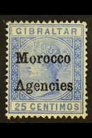 1898-1900  25c Ultramarine With INVERTED "V" FOR "A" Variety, SG 4a, Fine Mint. For More Images, Please Visit Http://www - Other & Unclassified