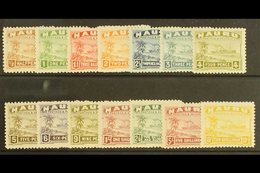 1924 - 48  Freighter Set Complete On Shiny White Paper, SG 26B/39B, Very Fine Never Hinged Mint.  (14 Stamps) For More I - Nauru