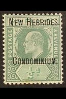 ENGLISH  1908 ½d Green Wmk Crown CA, SG 4, Never Hinged Mint. For More Images, Please Visit Http://www.sandafayre.com/it - Altri & Non Classificati