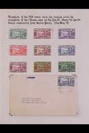 ENGLISH: 1938 GOLD CURRENCY ISSUE - STUDY COLLECTION  Written Up On Pages Incl. Mint And Used Shades To 2f, 1f Block Of  - Sonstige & Ohne Zuordnung