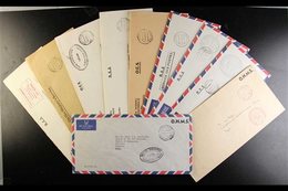 OFFICIAL MAIL  Addressed To Various Officials And The Bishop Of The New Hebrides, We See Range Of Internal Official Mail - Sonstige & Ohne Zuordnung