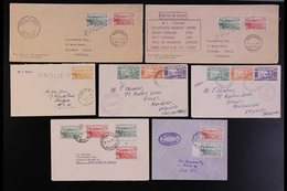 PAQUEBOT MAIL  1958-63 Range Of Covers Bearing New Hebrides Stamps, With 1958 Paquebot Sydney Cds's, 1958 From Vila With - Sonstige & Ohne Zuordnung
