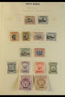1894-1928 MINT COLLECTION CAT £1500+  An ALL DIFFERENT Mint Collection Presented On Album Pages. Includes An 1894 Range  - Borneo Del Nord (...-1963)