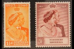 1948  Royal Silver Wedding Set, SG 48/49, Never Hinged Mint (2 Stamps) For More Images, Please Visit Http://www.sandafay - Northern Rhodesia (...-1963)