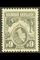 1953 RARE WATERMARK VARIETY.  1953 6d Grey-black Definitive With WATERMARK INVERTED Variety, SG 68w, Very Fine Mint, Ver - Noord-Rhodesië (...-1963)