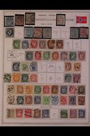 1855-1995 ALL DIFFERENT COLLECTION.  An Extensive, ALL DIFFERENT Mint & Used Collection On Printed Pages With Useful "Ea - Other & Unclassified