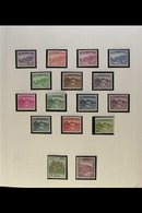 1962-1975 COMPLETE NEVER HINGED MINT COLLECTION  In Hingeless Mounts On Leaves, All Different, Inc 1962-70 Set, 1973-68  - Pakistan