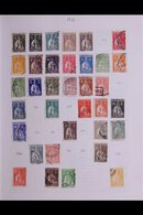 1880-1996 ALL DIFFERENT COLLECTION  A Mostly Used Range In An Album Which Also Includes A Few Colonies Issues E.g. Azore - Autres & Non Classés