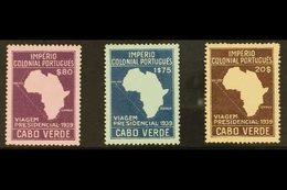 CAPE VERDE  1939 Colonial Tour Set, SG 316/18, Afinsa 236/38, Fine Mint (3 Stamps) For More Images, Please Visit Http:// - Other & Unclassified