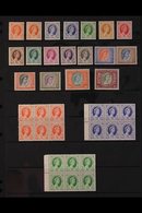 1954-1963 COMPLETE MINT COLLECTION  An Attractive Mint & Never Hinged Mint Collection, Complete For The Period Plus Coil - Rhodesia & Nyasaland (1954-1963)