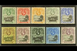 1912-16  Complete Set, SG 72/81, Very Fine Mint, Most Stamps Inc 2s & 3s Are Never Hinged, Very Fresh. (10 Stamps) For M - Isola Di Sant'Elena